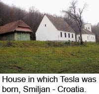 House in which Tesla was born, Smiljan - Croatia