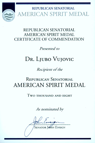 American Spirit Medal