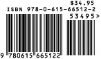 Barcode ISBN - 978-0-615-66512-2