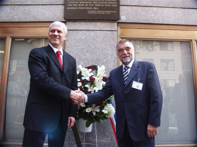 President Tadic and President Mesic