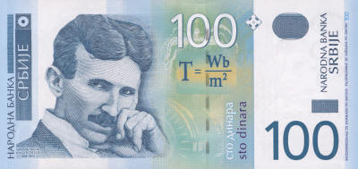 Serbian Tesla Money